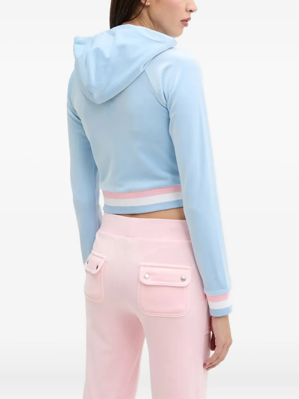 Juicy Couture Hoodie met rits - Blauw
