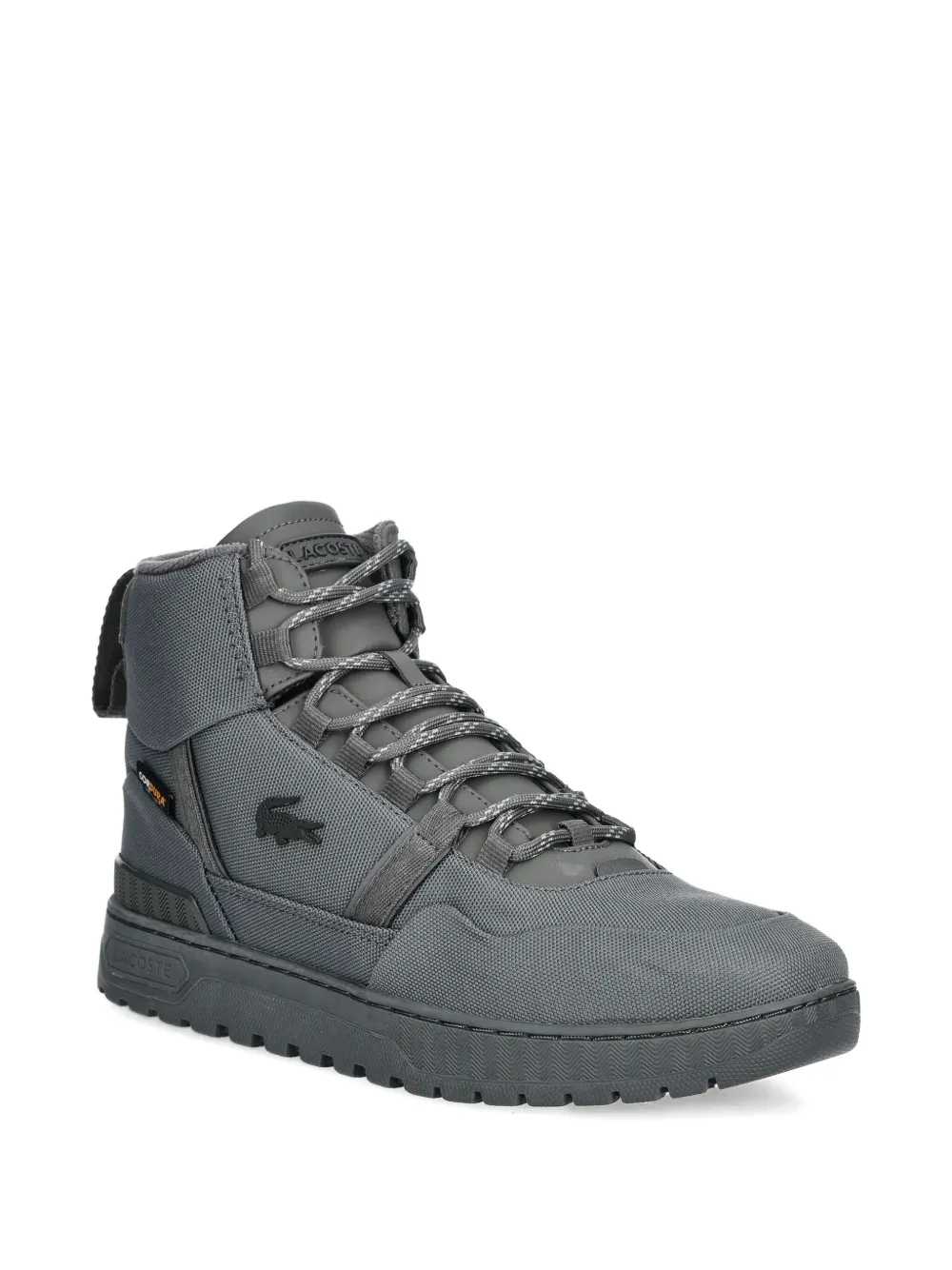 Lacoste high-top lace-up sneakers Grey