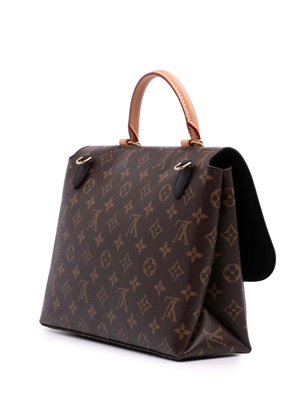 Pre-owned Louis Vuitton 2018 Monogram Marignan Satchel In Brown