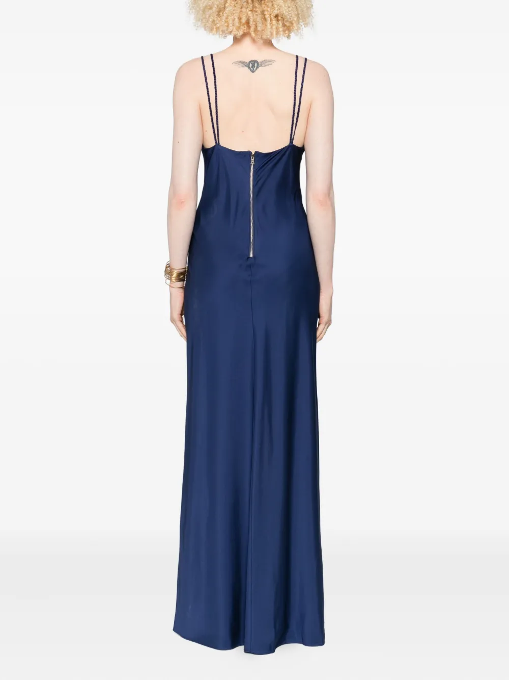 alice + olivia Kiro maxi-jurk Blauw