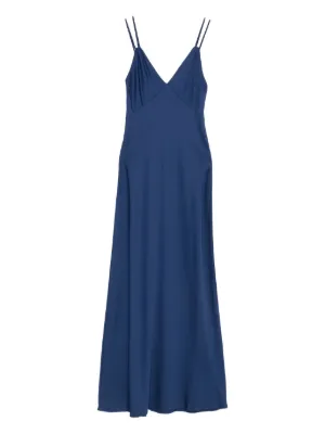 Zimmermann Organic Linen Maxi Dress - Blue Zimmermann Organic Linen Maxi Dress - Blue