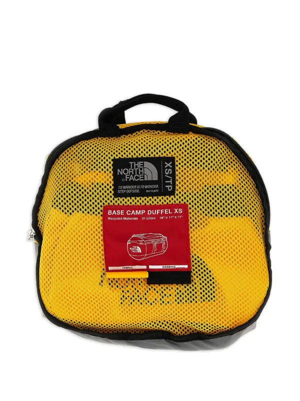 THE NORTH FACE イエローダッフルバッグ The North Face Base Camp ダッフルバッグ M | イエロー