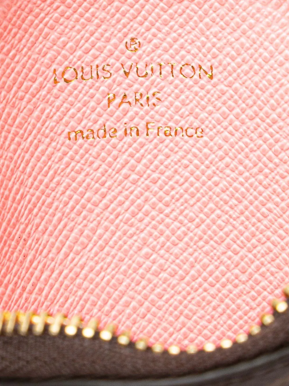 Pre-owned Louis Vuitton 2020 Monogram Vivienne Christmas Animation Swing Ride Round Purse Coin Pouch In Brown