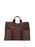 Hermès Pre-Owned 1990-2010 Canvas and Leather Fourre Tout MM tote bag - Brown