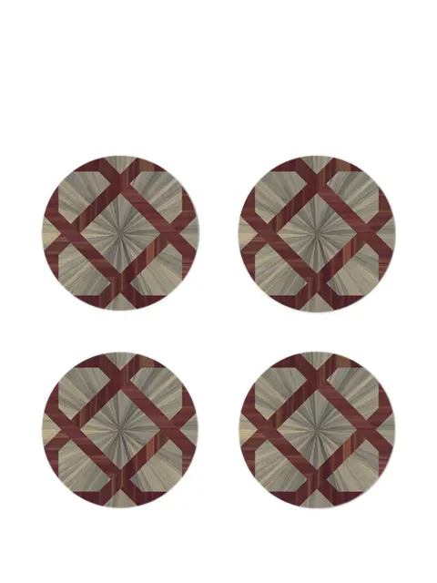 HestiaLiving Arabesque round coasters (set of four)