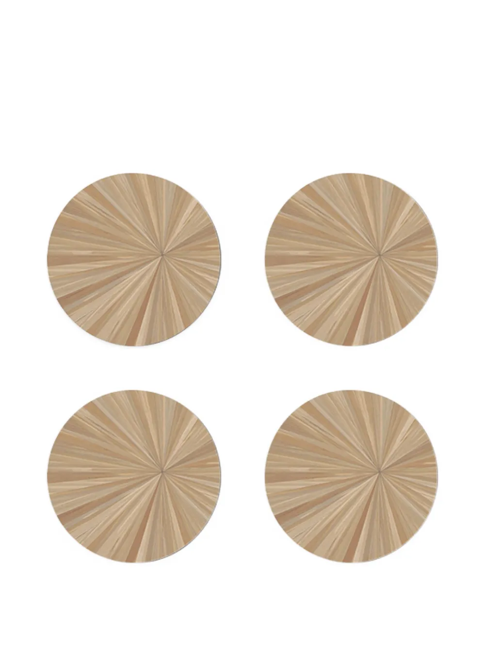 HestiaLiving Soleil round coaster (set of four) | Neutrals | Image 1