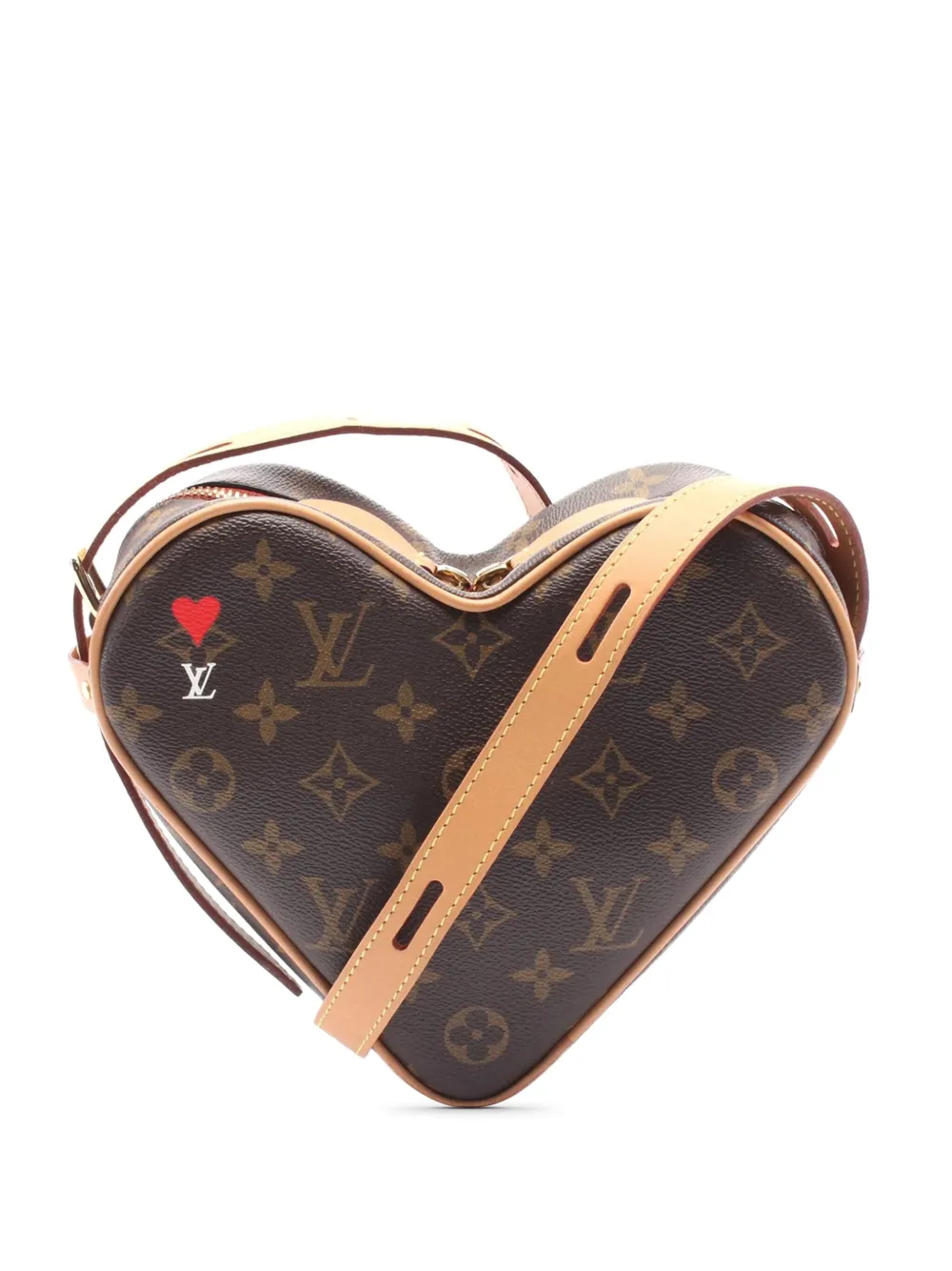 Louis Vuitton Pre-Owned 2020 Monogram Game on Coeur crossbody bag - Louis Vuitton Pre-Owned 2020 Monogram Game on Coeur crossbody bag -