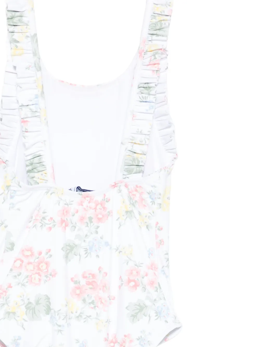 Tartine Et Chocolat Badpak met bloemenprint Wit
