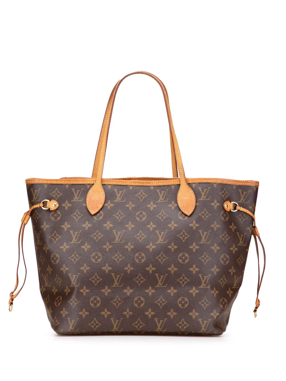 Louis Vuitton Pre-Owned 2014 Monogram Neverfull MM tote bag - ブラウン Louis Vuitton Pre-Owned 2014 Monogram Neverfull MM tote bag - ブラウン
