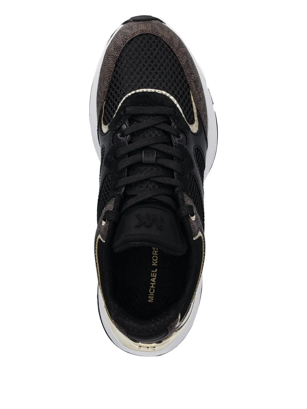 Michael Kors logo-detail panelled sneakers Black