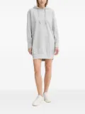 Michael Michael Kors logo-embroidered hoodie dress - Grey