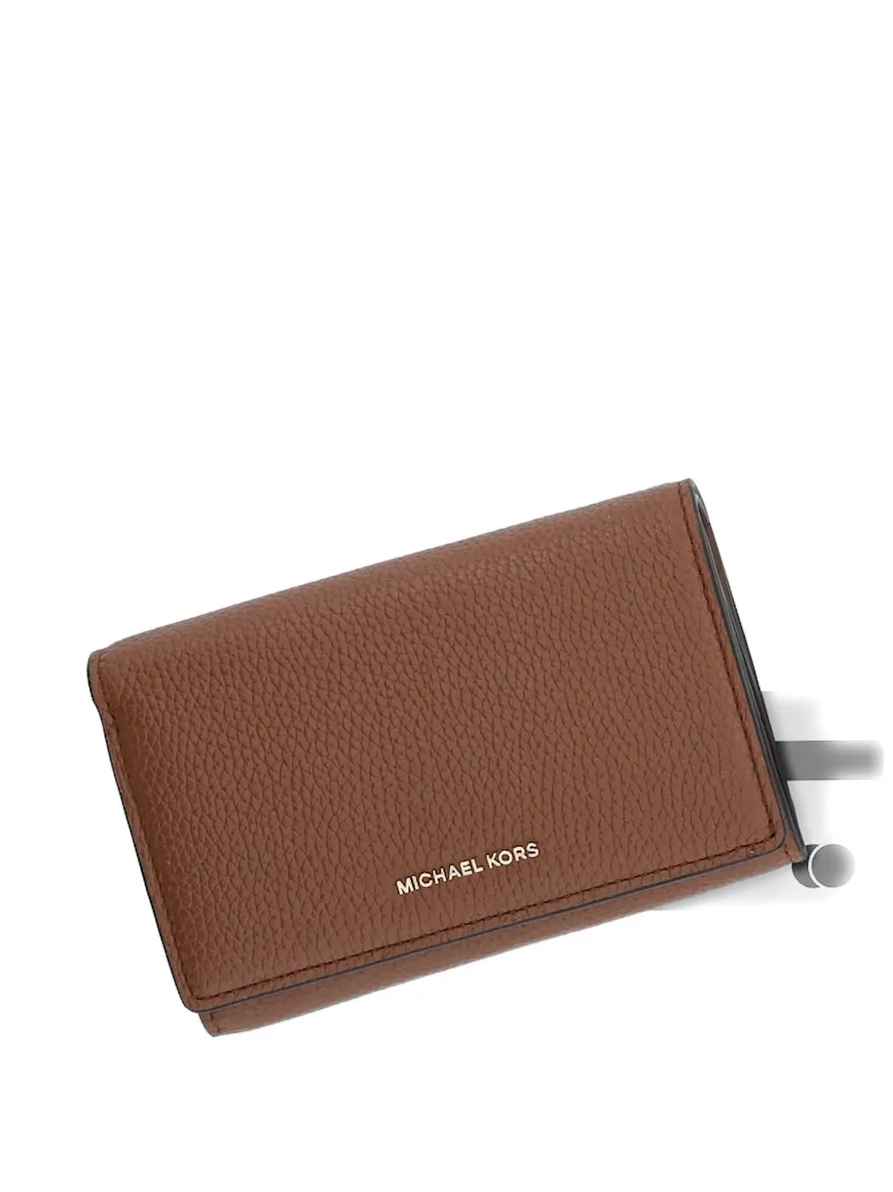 Michael Kors embossed leather wallet Bruin