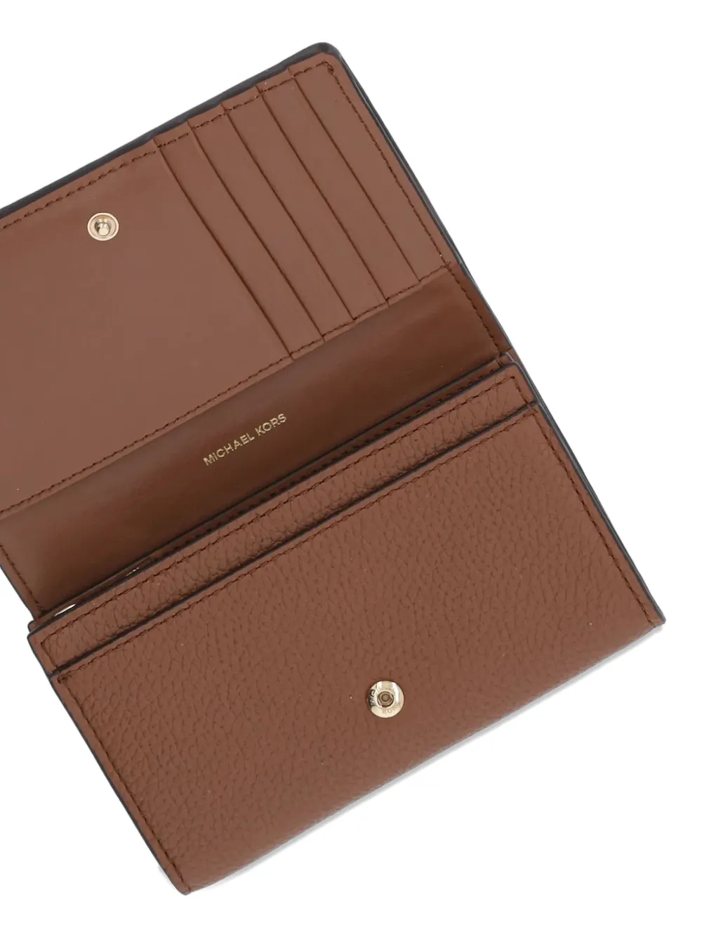 Michael Kors embossed leather wallet Bruin