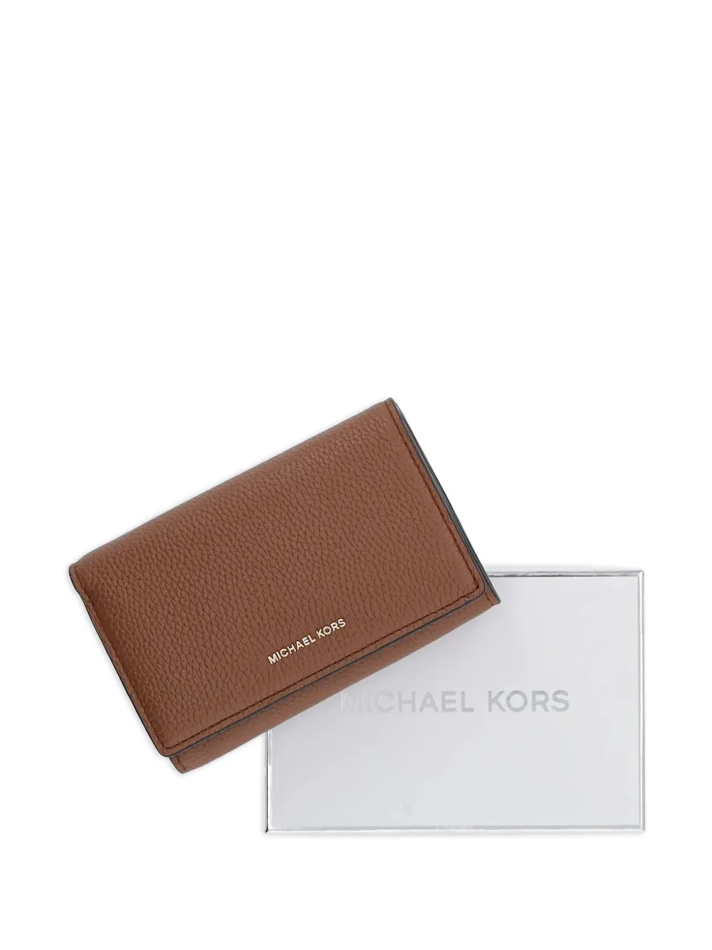 Michael Kors Leren portemonnee Bruin