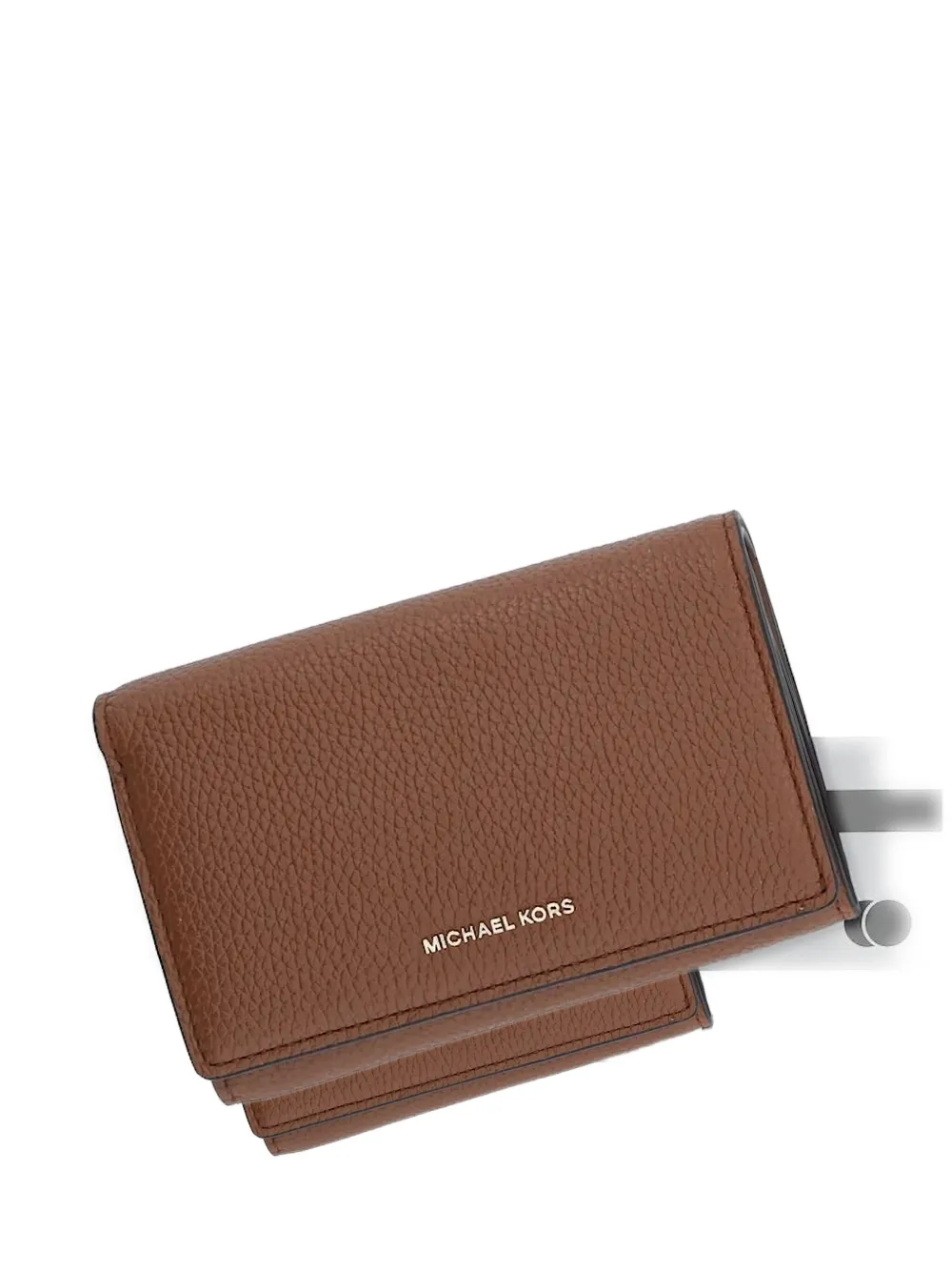 Michael Michael Kors embossed leather wallet - Marrone