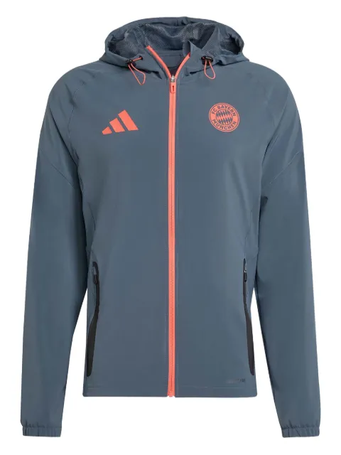 adidas x Bayern Munich Kapuzenjacke mit Logo