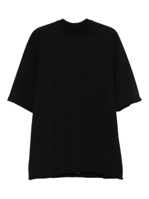 Rick Owens スタッズ オーガニックコットン Tシャツ | ブラック