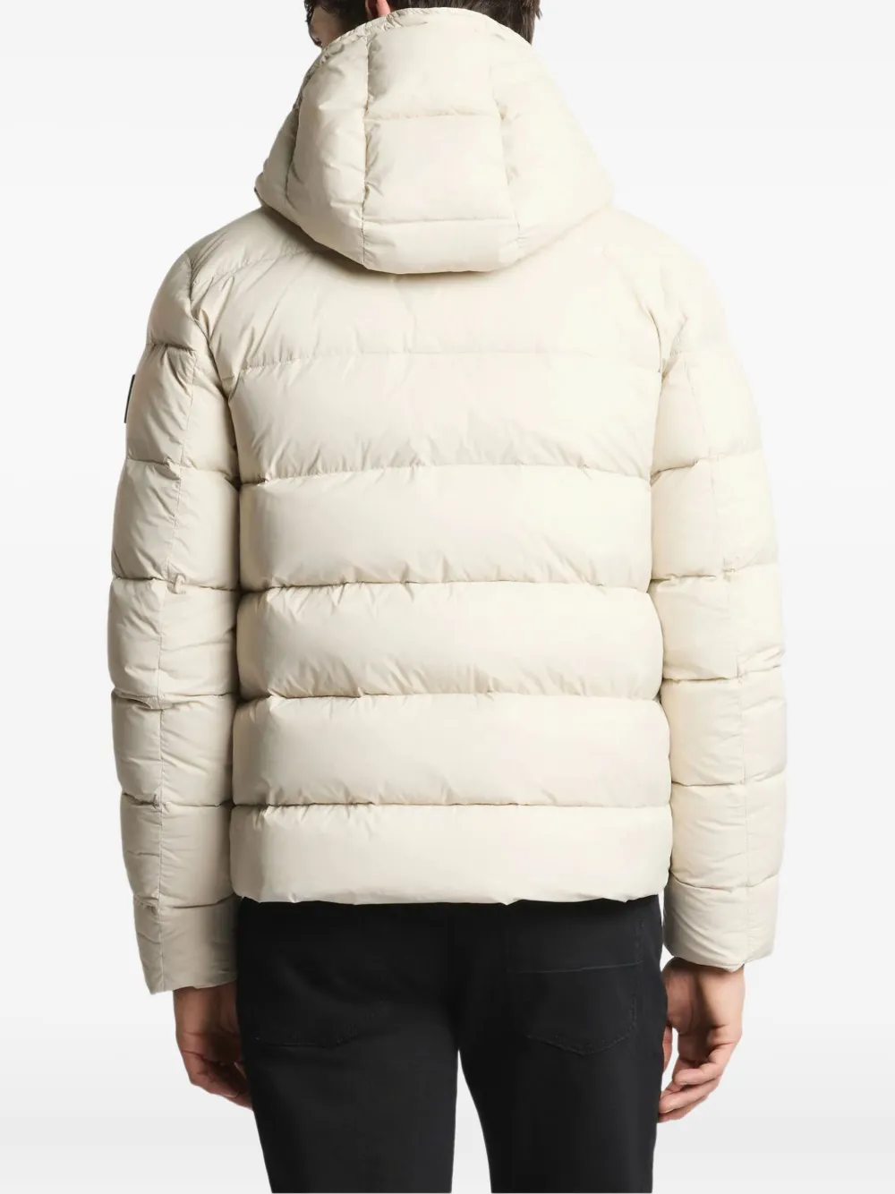  Fay Quilted Hooded Jacket - White 