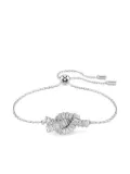 Swarovski Matrix baguette-crystal knot bracelet - White