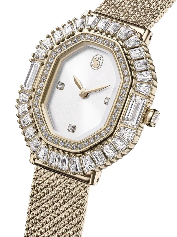 SWAROVSKI 時計 Swarovski Matrix 30mm x 25mm | ホワイト | FARFETCH JP