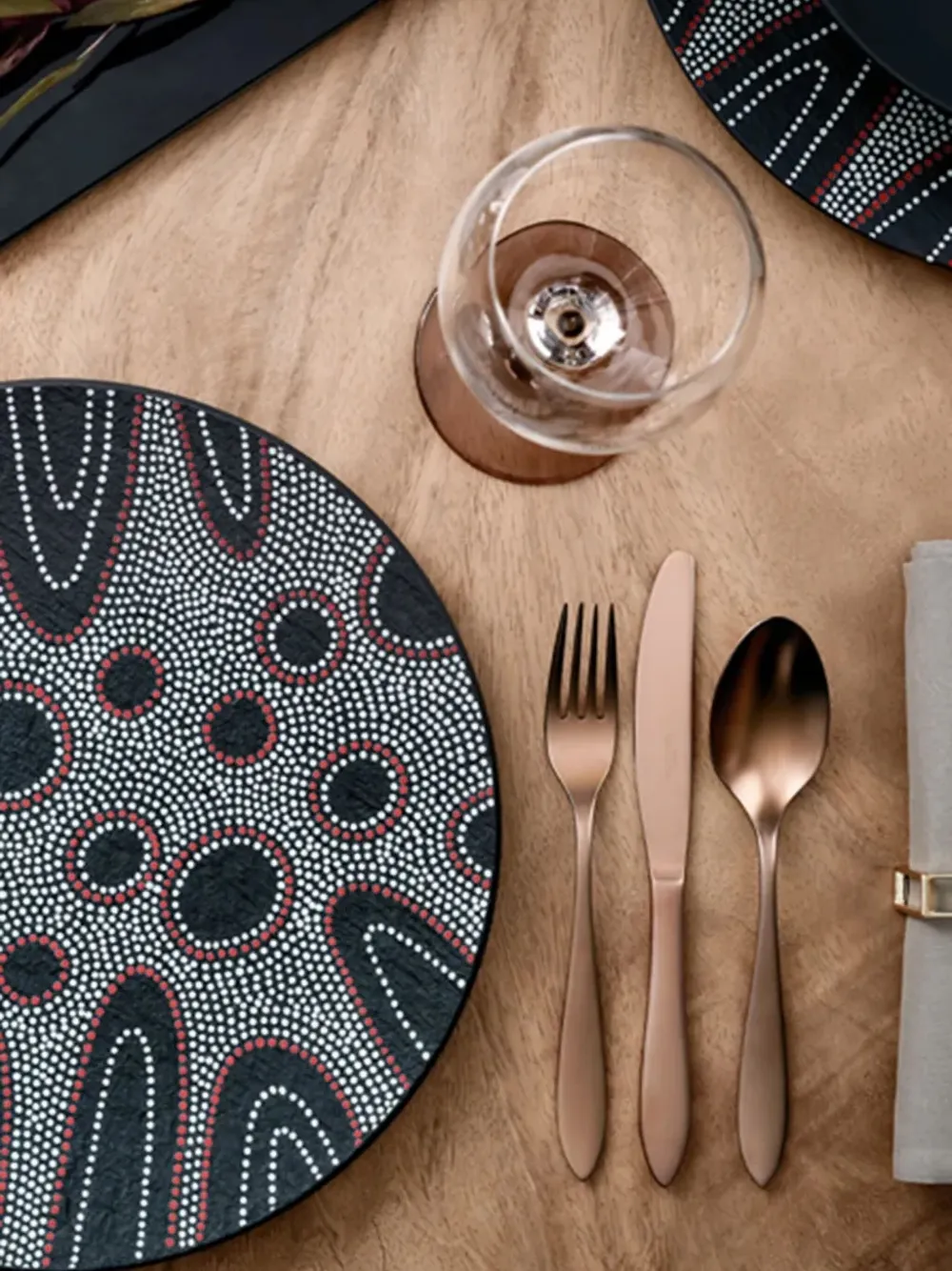 Villeroy & Boch Stainless Steel Cutlery Set (four Pieces) In Brown