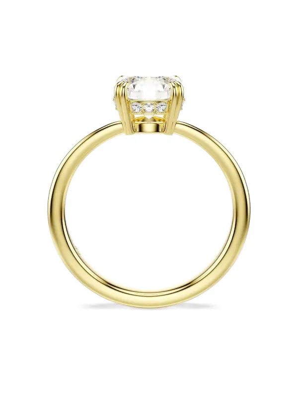 SWAROVSKI Stillaリング 52（11号） 値下げ交渉⭕️ Swarovski Stilla リング セット | シルバートーン | FARFETCH JP