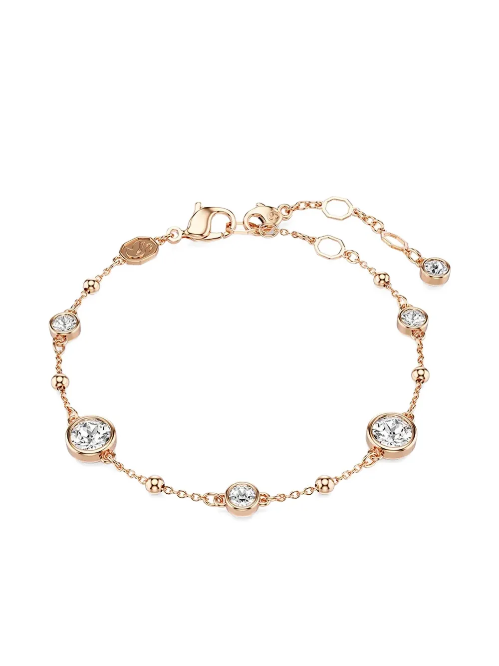Swarovski Imber rose-gold crystal bracelet | Pink | Image 1