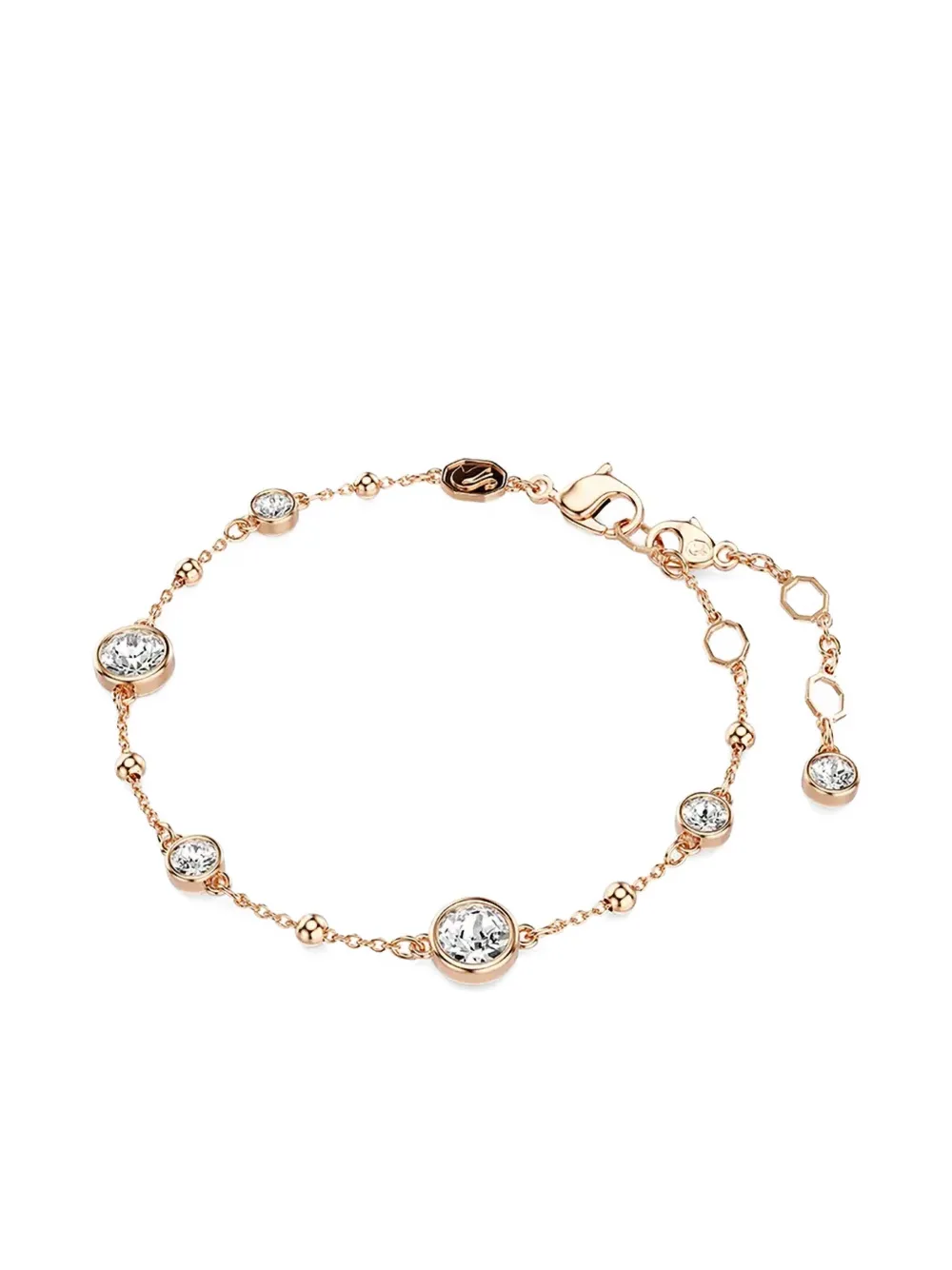 Swarovski Imber Rose-gold Crystal Bracelet In Gold