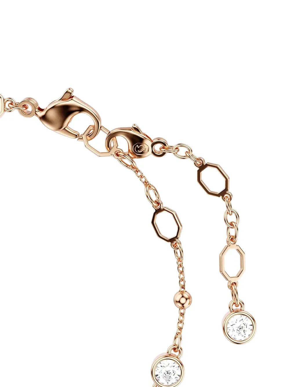 Swarovski Imber Rose-gold Crystal Bracelet In Gold