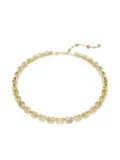 Swarovski Millenia Tennis gold-tone emerald-cut necklace