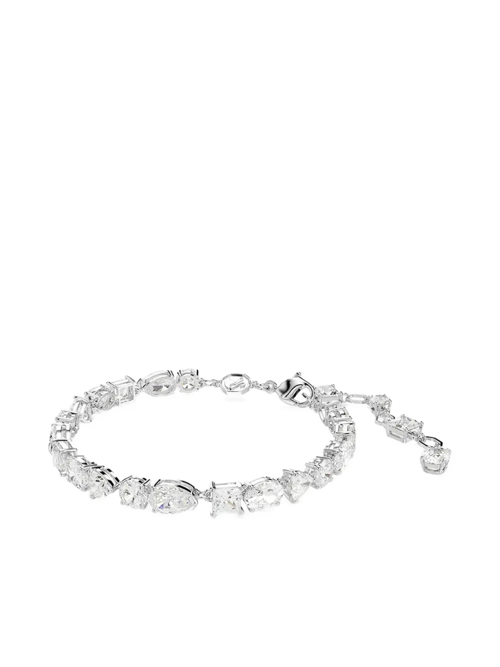 Mesmera pear-cut cubic-zirconia bracelet