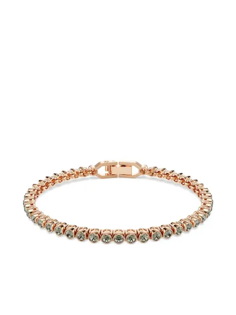 Swarovski Imber Emily Tennis rose-gold crystal bracelet