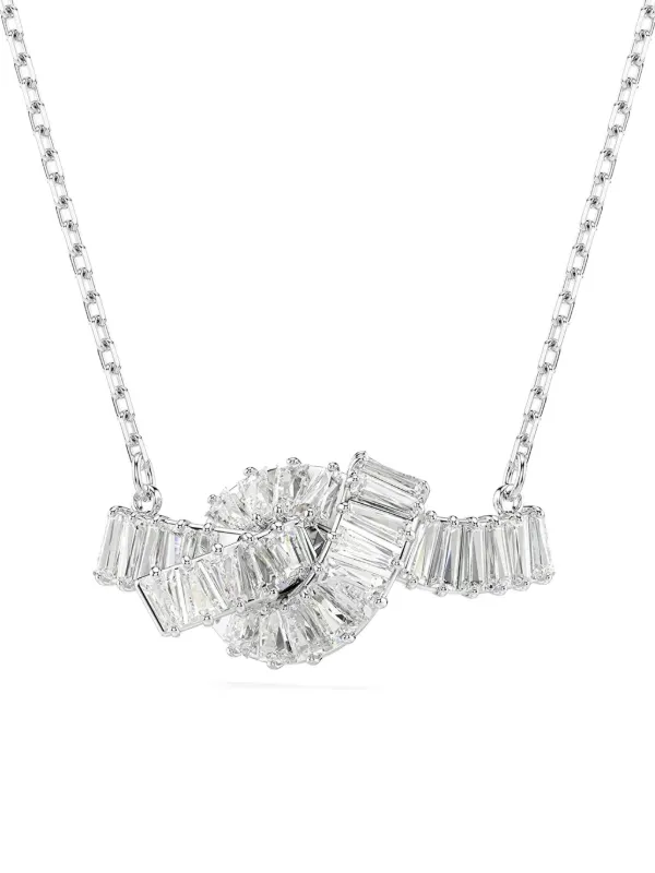 Swarovski Matrix バゲットカット ネックレス | ホワイト | FARFETCH JP