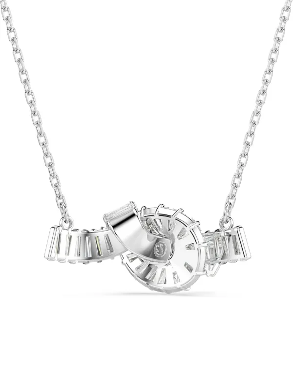 Swarovski Matrix バゲットカット ネックレス | ホワイト | FARFETCH JP