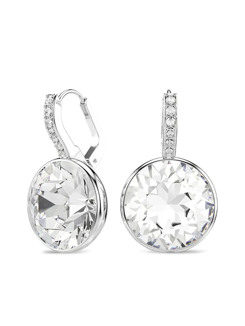 Swarovski Millenia crystal-embellished hoop earrings - Wit