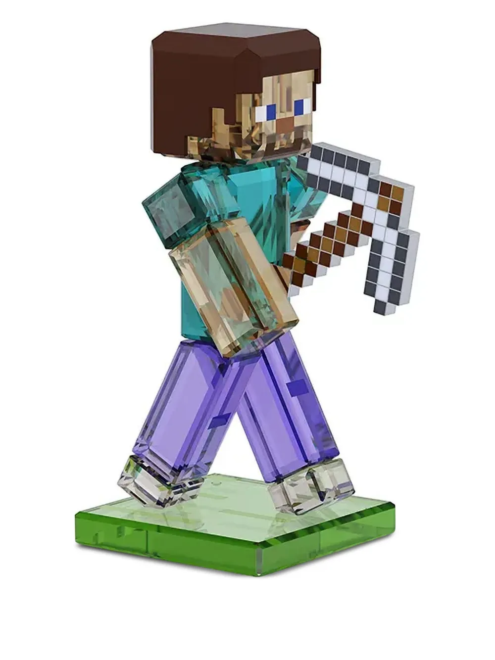 Swarovski x Minecraft Steve crystal figure | Decorative Accessories | Image 2