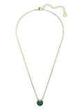 Swarovski Bella V emerald crystal gold chain necklace - EMER/GOS