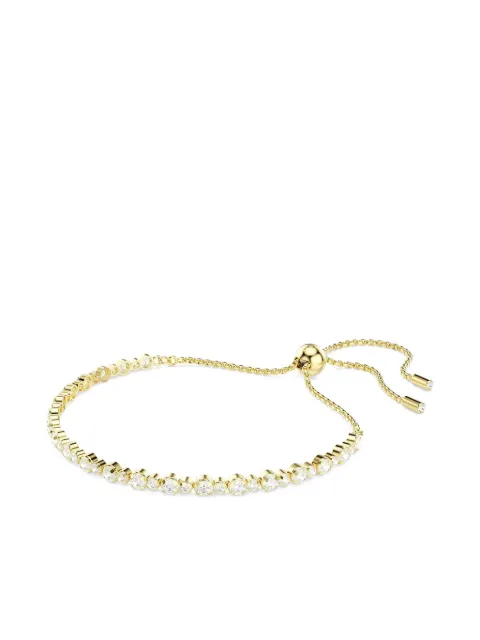 Swarovski Matrix Tennis crystal-embellished gold bracelet