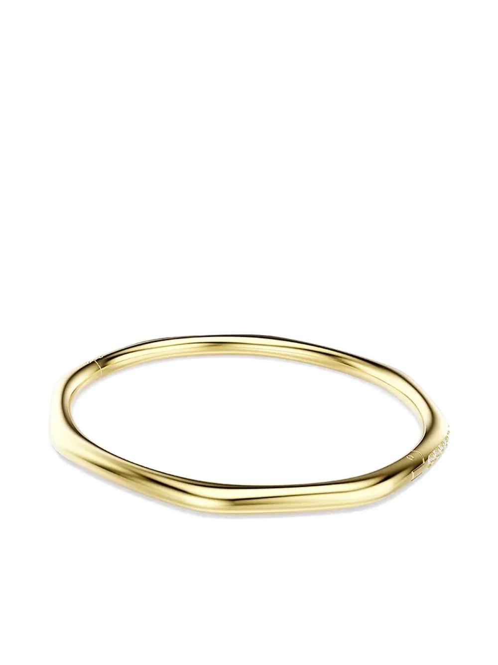 Swarovski Dextera Crystal-embellished Bangle Bracelet In Gold
