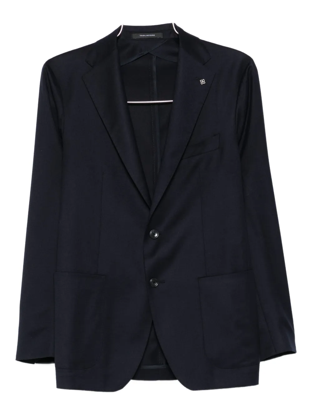 Tagliatore two-button wool blazer - Blu