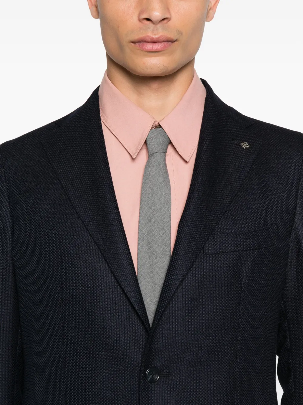 Tagliatore Blazer met twee knopen Blauw
