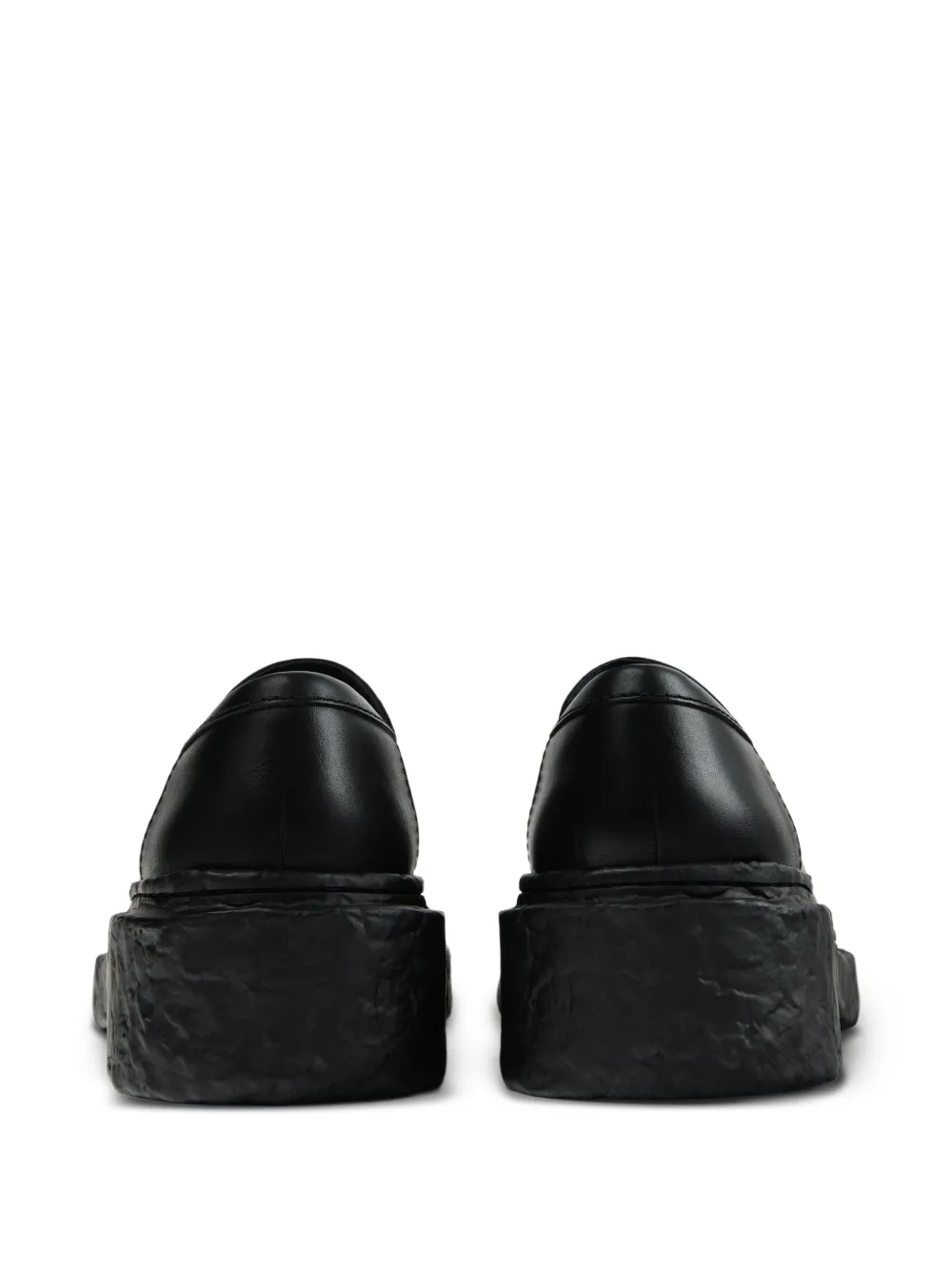 CamperLab penny-strap platform loafers 1 BLACK