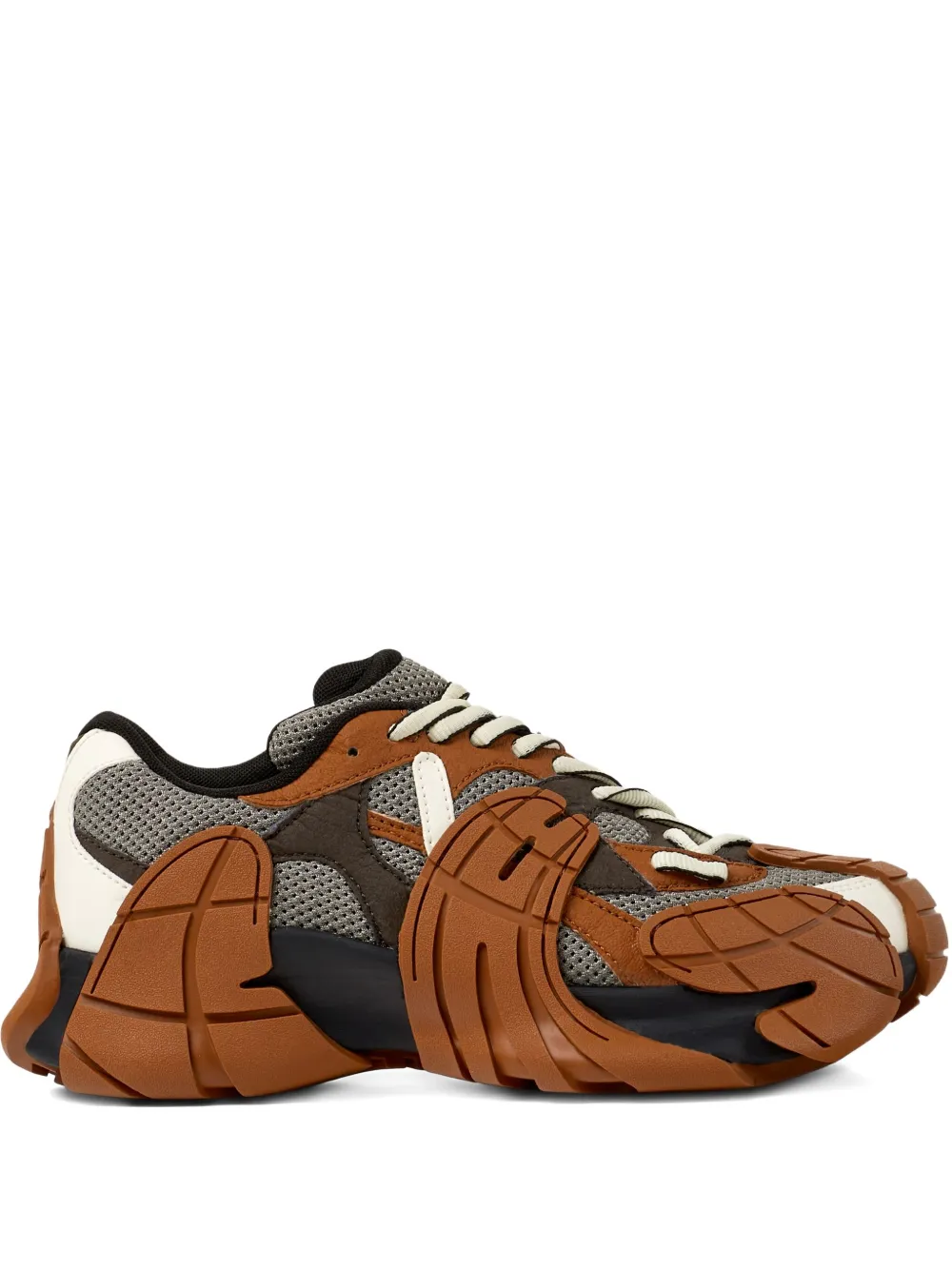 CamperLab Tor ta lace-up sculpted sneakers Grey