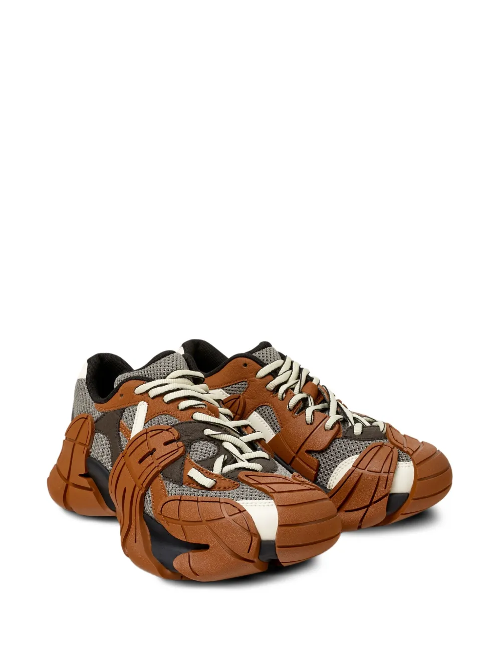 CamperLab Tormenta lace-up sculpted sneakers Grey