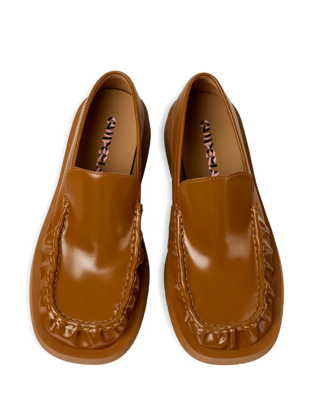 CamperLab 1978 leather loafers Brown