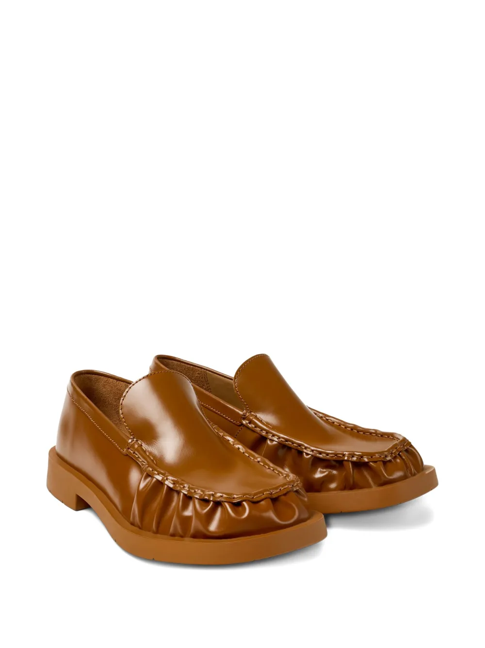 CamperLab 1978 leather loafers Brown