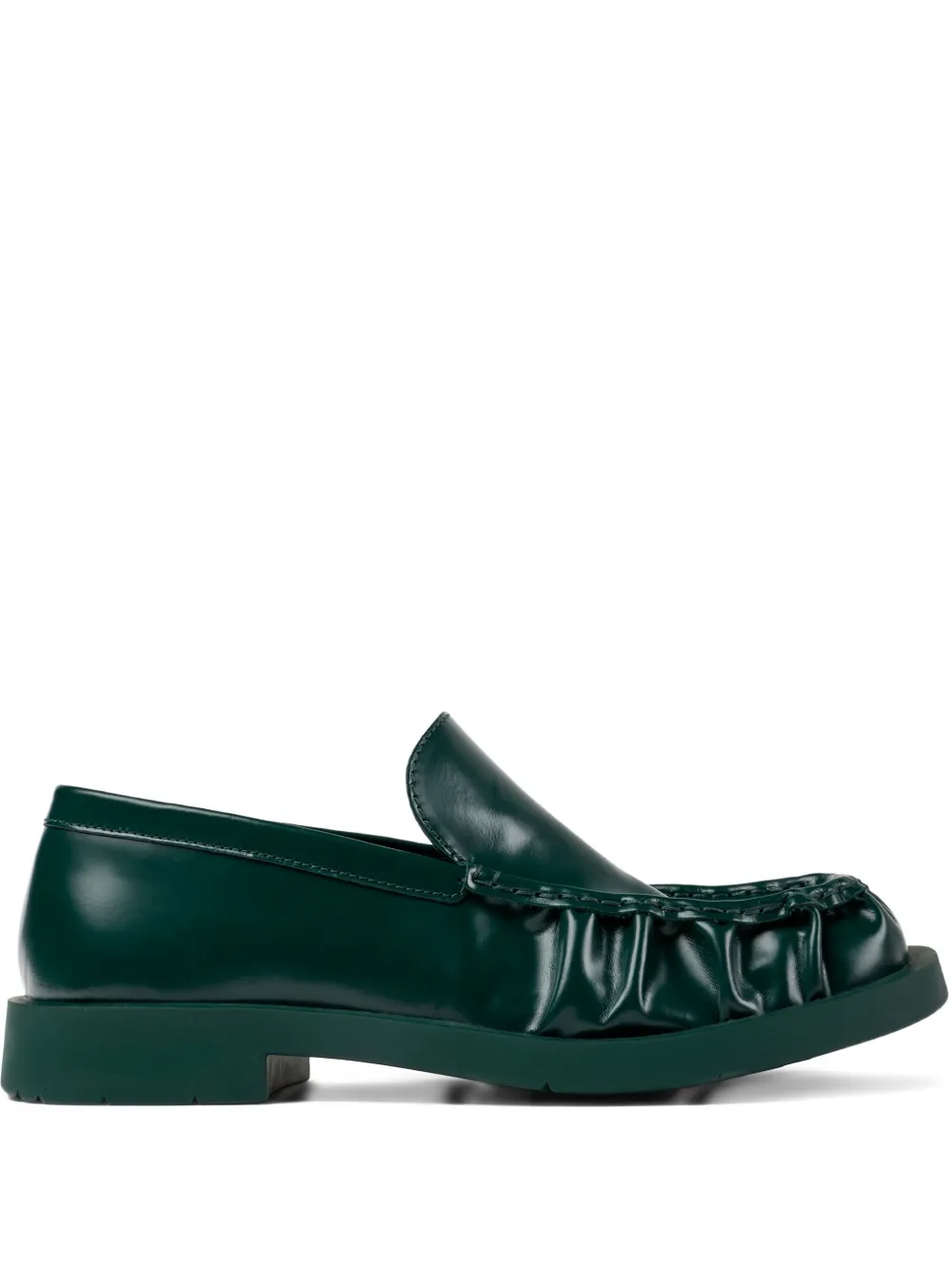 CamperLab Mil 1978 leather loafers Green