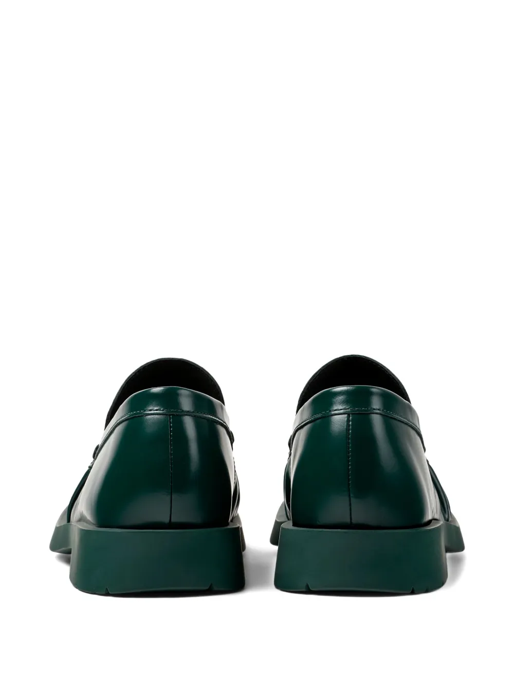CamperLab Mil 1978 leather loafers Green