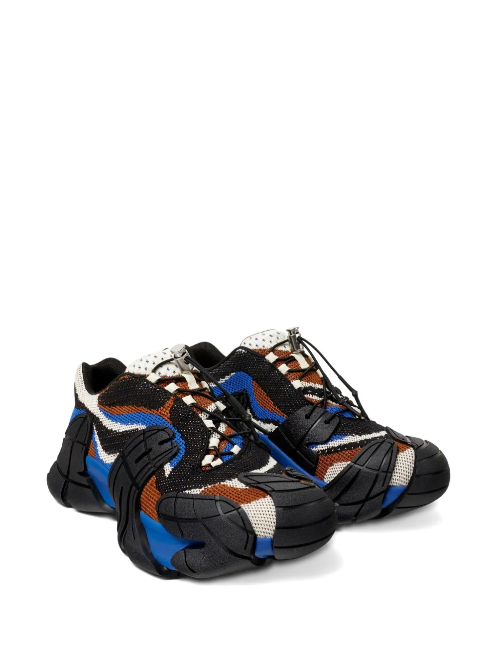 CamperLab Tormenta knitted pull-tab sneakers Blue