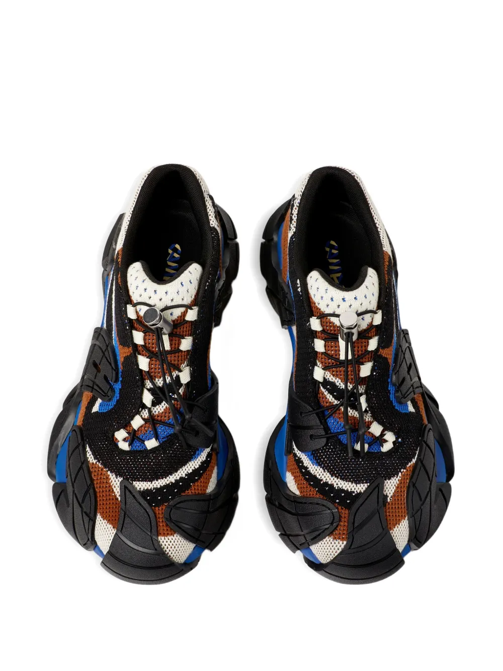 CamperLab Tormenta knitted pull-tab sneakers Blue